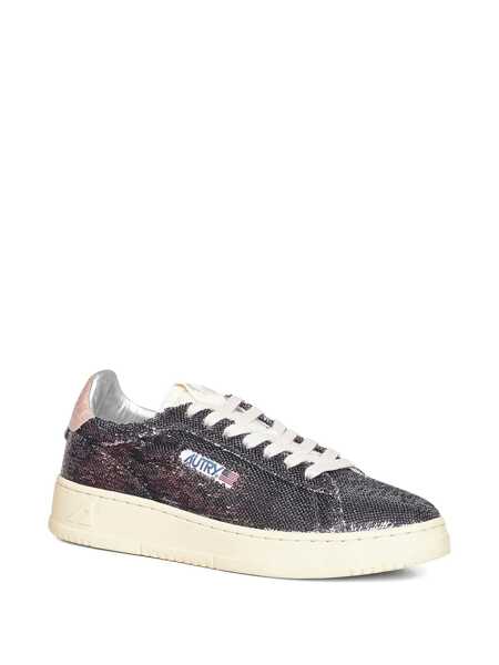 Sneakers AUTRY Autry Dallas Low Sparkling Sneakers In Steel Sequins Purple Femei (BM 19297092) 2