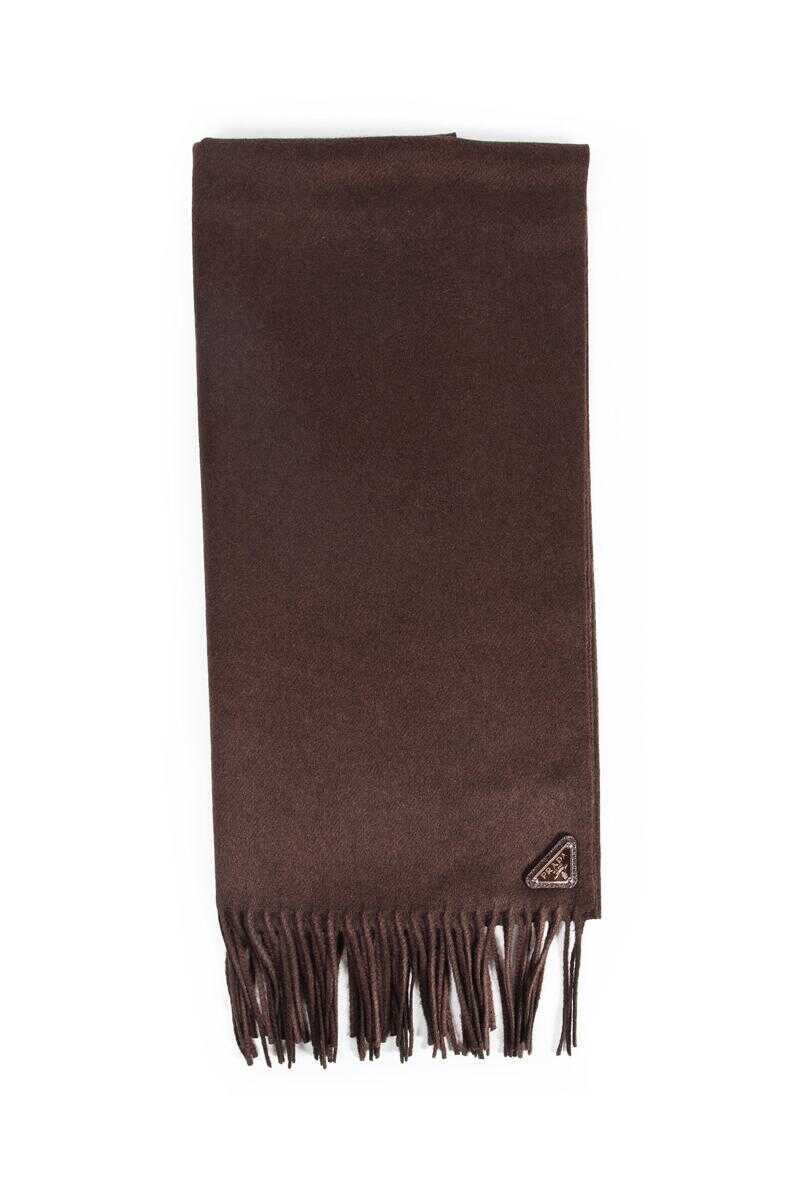 Esarfe Prada Prada Scarves BROWN Barbati (BM 19297401) 1