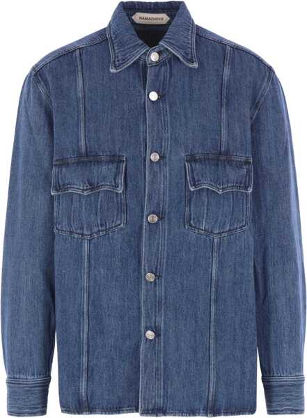 Camasi casual NAMACHEKO Han Shirt OCEAN BLUE Barbati (BM 19298162) 1