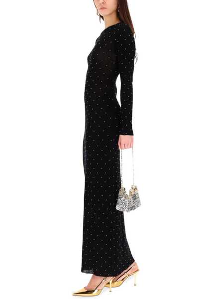 Rochii casual RABANNE Second-Skin Effect Long Dress BLACK Femei (BM 19298261) 2
