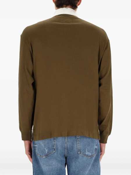 Tricouri Polo Hugo Boss Polo Shirt With College Style Logo GREEN Barbati (BM 19298267) 4