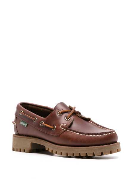 Mocasini Sebago Sebago Ranger Waxy Leather Moccasins BROWN Femei (BM 19302480) 2