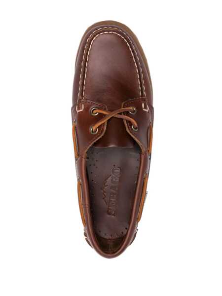Mocasini Sebago Sebago Ranger Waxy Leather Moccasins BROWN Femei (BM 19302480) 4