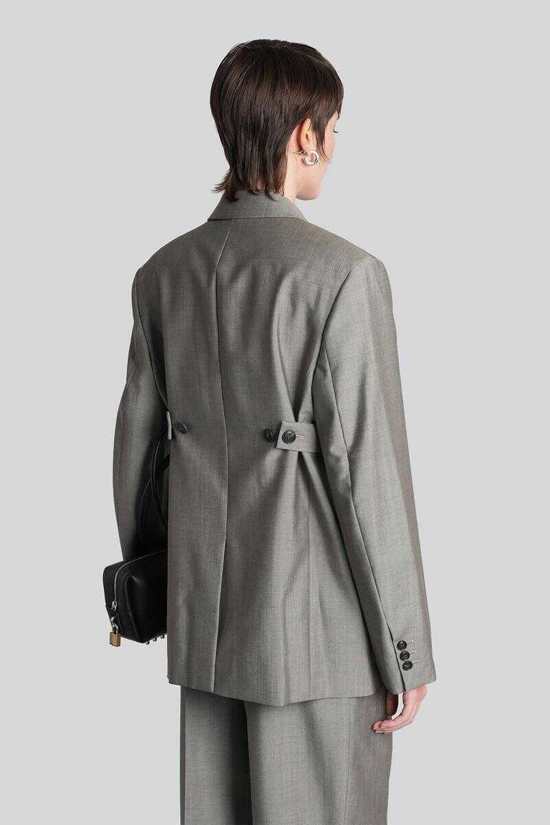 Sacouri Alexander Wang Alexander Wang Blazer GREY Femei (BM 19302546) 3