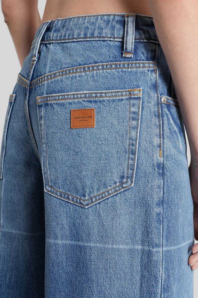 Blugi Alexander Wang Alexander Wang Jeans BLUE Femei (BM 19302567) 5