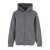 TATRAS 'Baccaro' Grey Sweatshirt With Hood And Logo Patch On The Sleeve In Cotton Man GREY