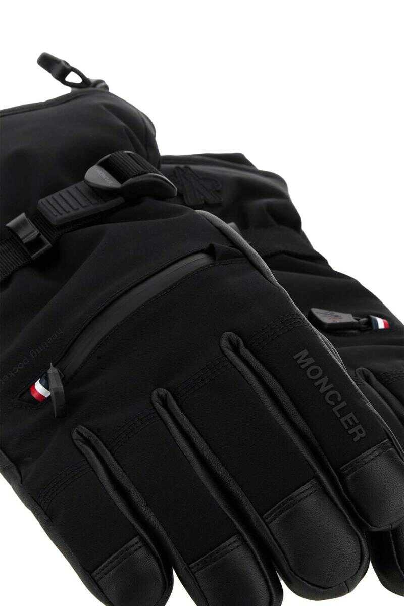 Manusi Moncler Grenoble Moncler Grenoble Gloves Black Barbati (BM 19302735) 2