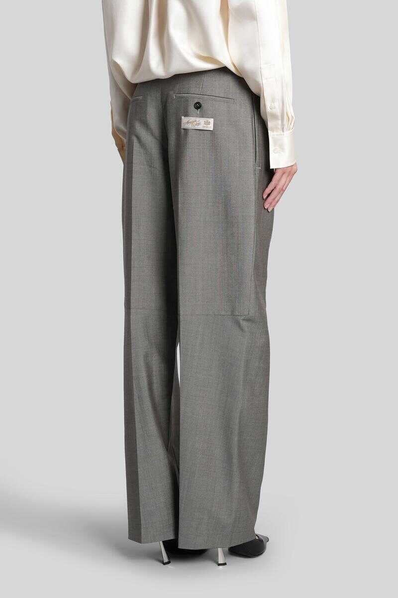 Pantaloni casual Alexander Wang Alexander Wang Pants GREY Femei (BM 19302822) 3