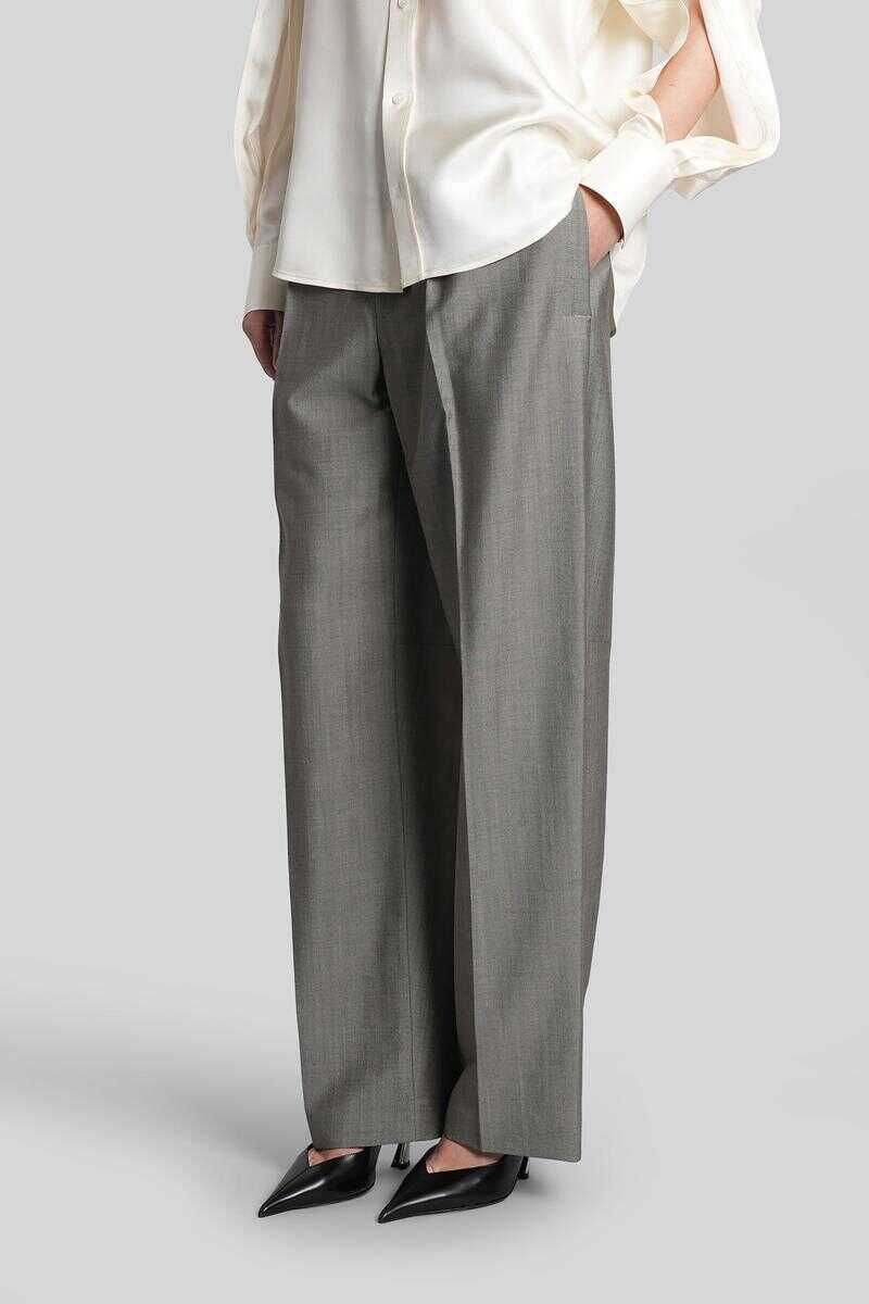 Pantaloni casual Alexander Wang Alexander Wang Pants GREY Femei (BM 19302822) 4