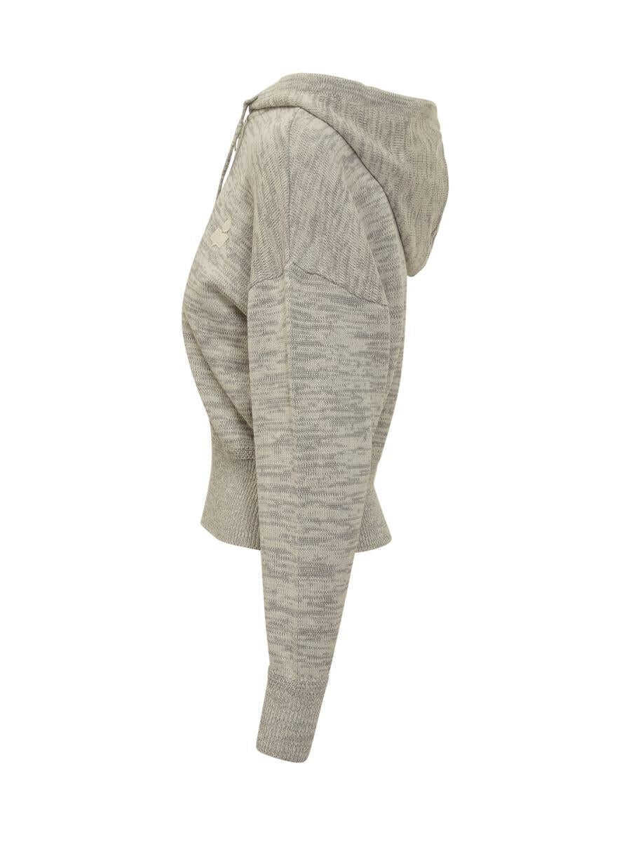 Bluze de trening Isabel Marant Isabel Marant Isabel Marant toile Gray Hoodie With Logo GREY Femei (BM 19302888) 3