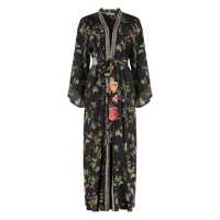 Cardigane Anjuna Maxi Printed Silk Cardigan Femei