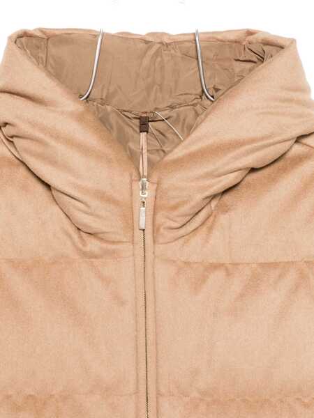 Paltoane Max Mara Max Mara The Cube Desiderio Down Jacket Beige Femei (BM 19303083) 3