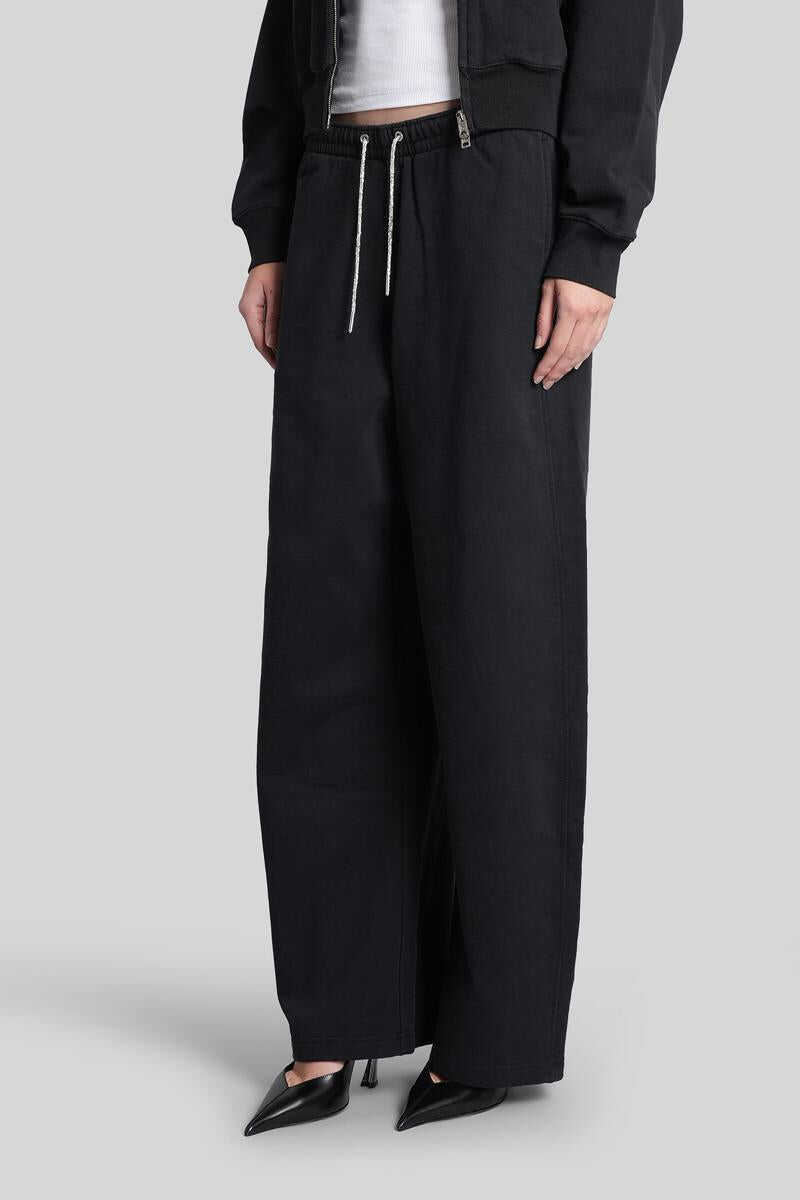 Pantaloni casual Alexander Wang Alexander Wang Pants Black Femei (BM 19303152) 4