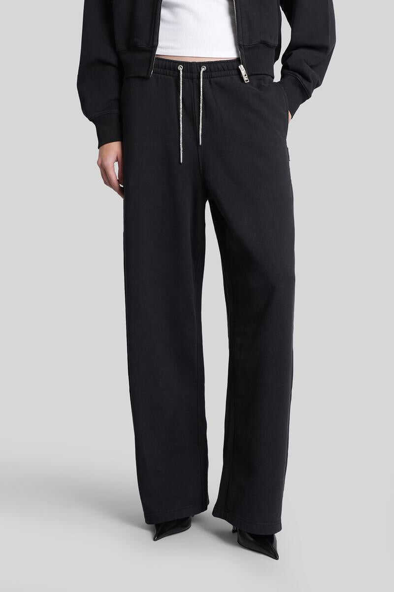 Pantaloni casual Alexander Wang Alexander Wang Pants Black Femei (BM 19303152) 1
