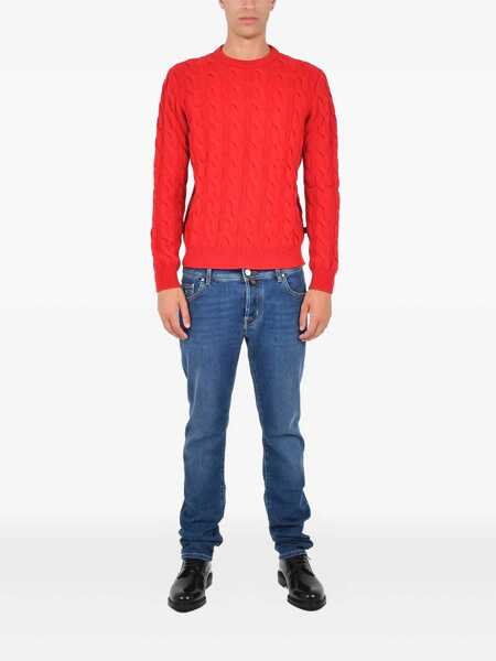 Pulovere Jacob Cohen Jacob Cohen Sweater RED Barbati (BM 19303224) 2
