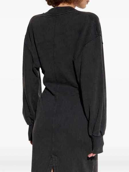 Rochii THE ATTICO The Attico Midi Dress Black Femei (BM 19303353) 4