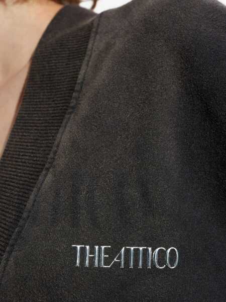 Rochii THE ATTICO The Attico Midi Dress Black Femei (BM 19303353) 5