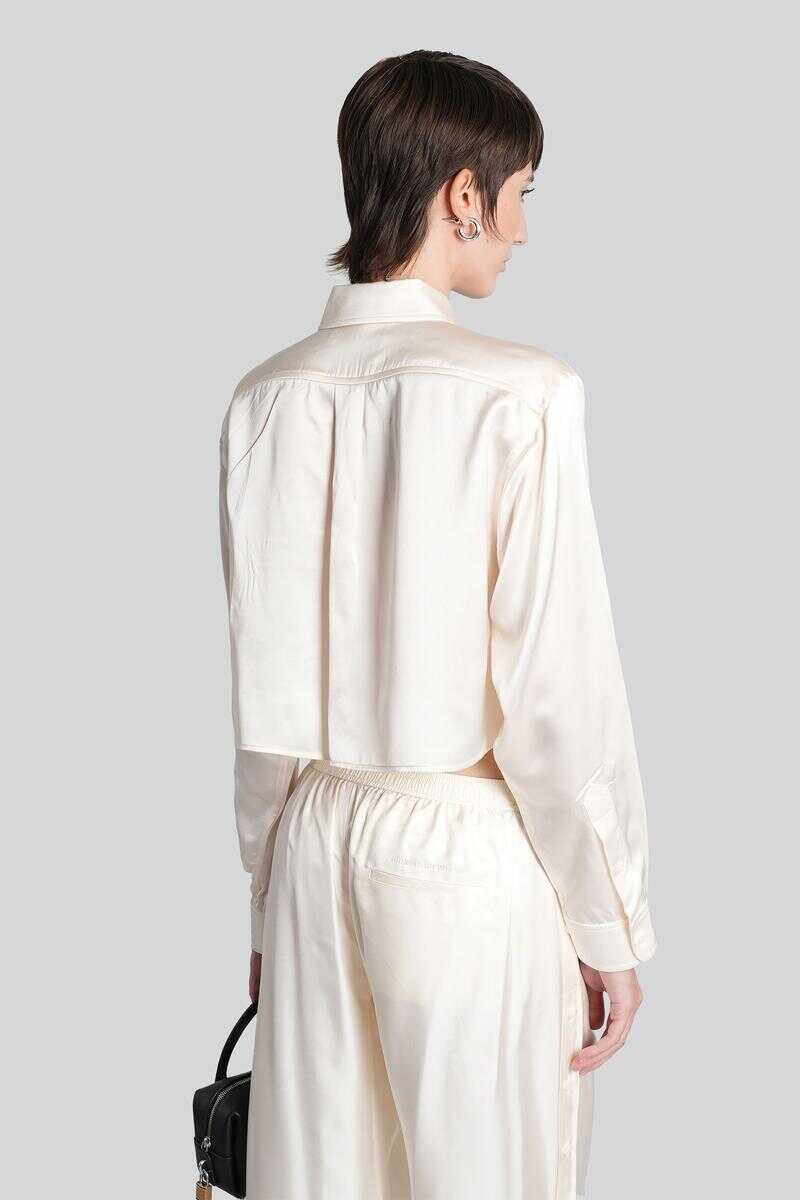Camasi Alexander Wang Alexander Wang Shirt Beige Femei (BM 19303395) 3
