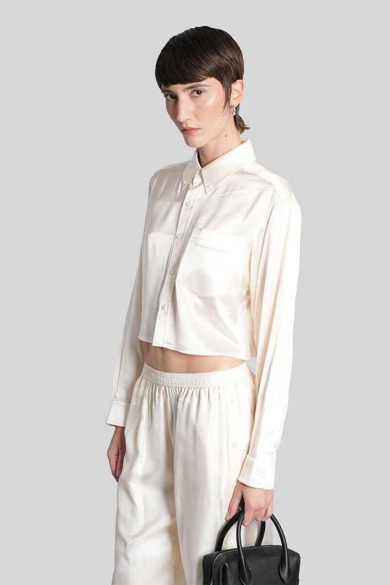 Camasi Alexander Wang Alexander Wang Shirt Beige Femei (BM 19303395) 4