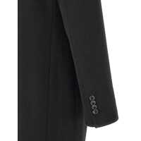 Geci Tagliatore pentru Barbati - Paltoane Tagliatore Tagliatore Single-Breasted Coat Black Barbati (BM 19303578) - B-mall.ro