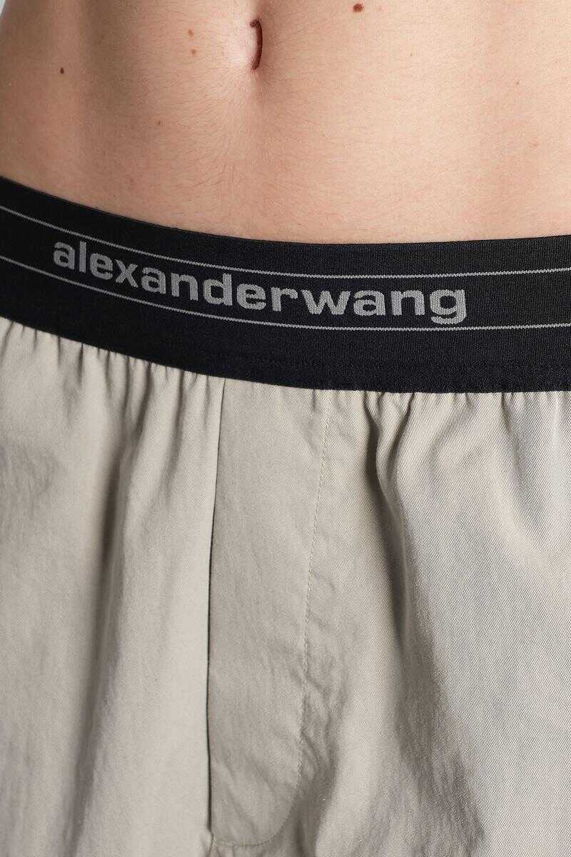 Pantaloni casual Alexander Wang Alexander Wang Pants GREY Femei (BM 19303599) 5