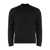 Slowear Slowear Sweater With Crew Neck In Virgin Wool Black