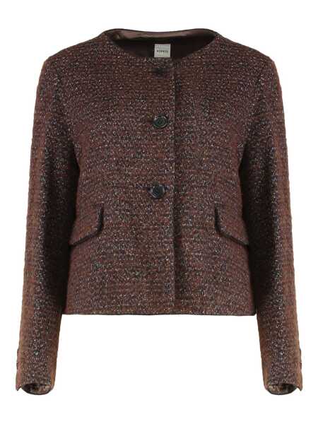 Pulovere Aspesi Aspesi Sweater BROWN Femei (BM 19303758) 1