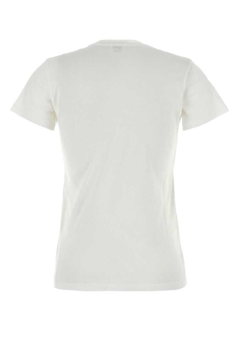 Tricouri Saint Laurent Saint Laurent T-Shirt WHITE Femei (BM 19303911) 2