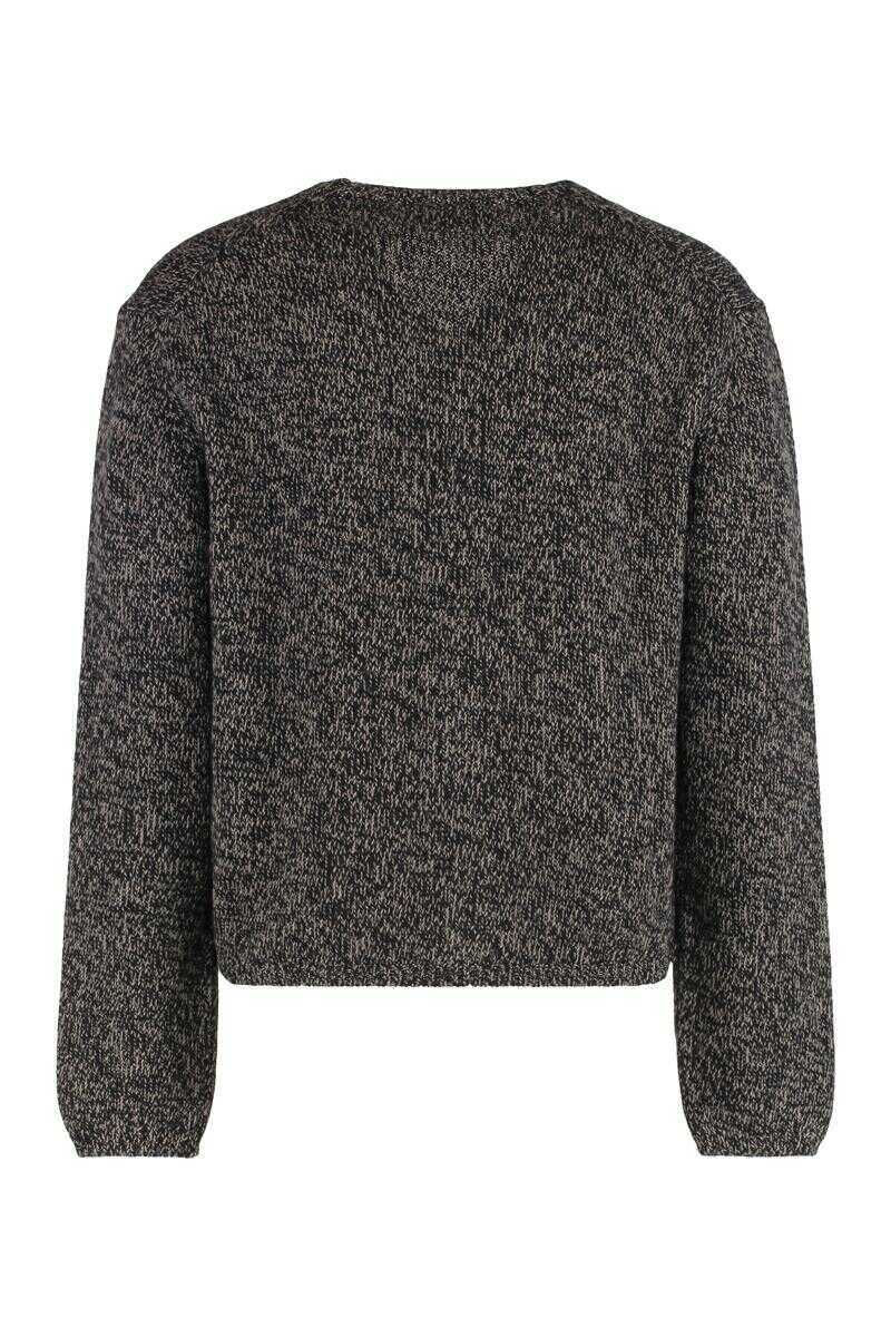 Cardigane OUR LEGACY Our Legacy Cardigan Academy In Wool GREY Barbati (BM 19303914) 2