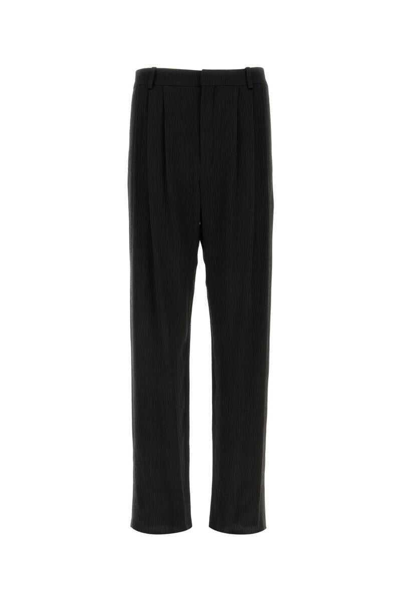 Pantaloni Saint Laurent Saint Laurent Pants Black Barbati (BM 19304040) 1