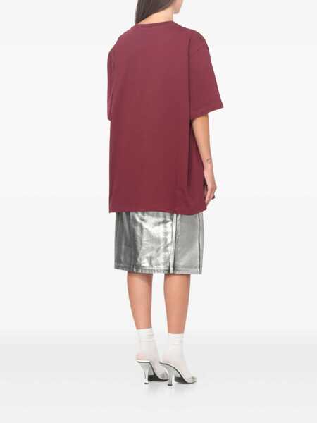 Tricouri THE ATTICO The Attico T-Shirt Red Femei (BM 19304157) 4