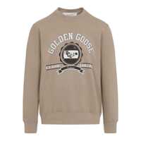 Pulovere Golden Goose Sweatshirt In Cotton Barbati