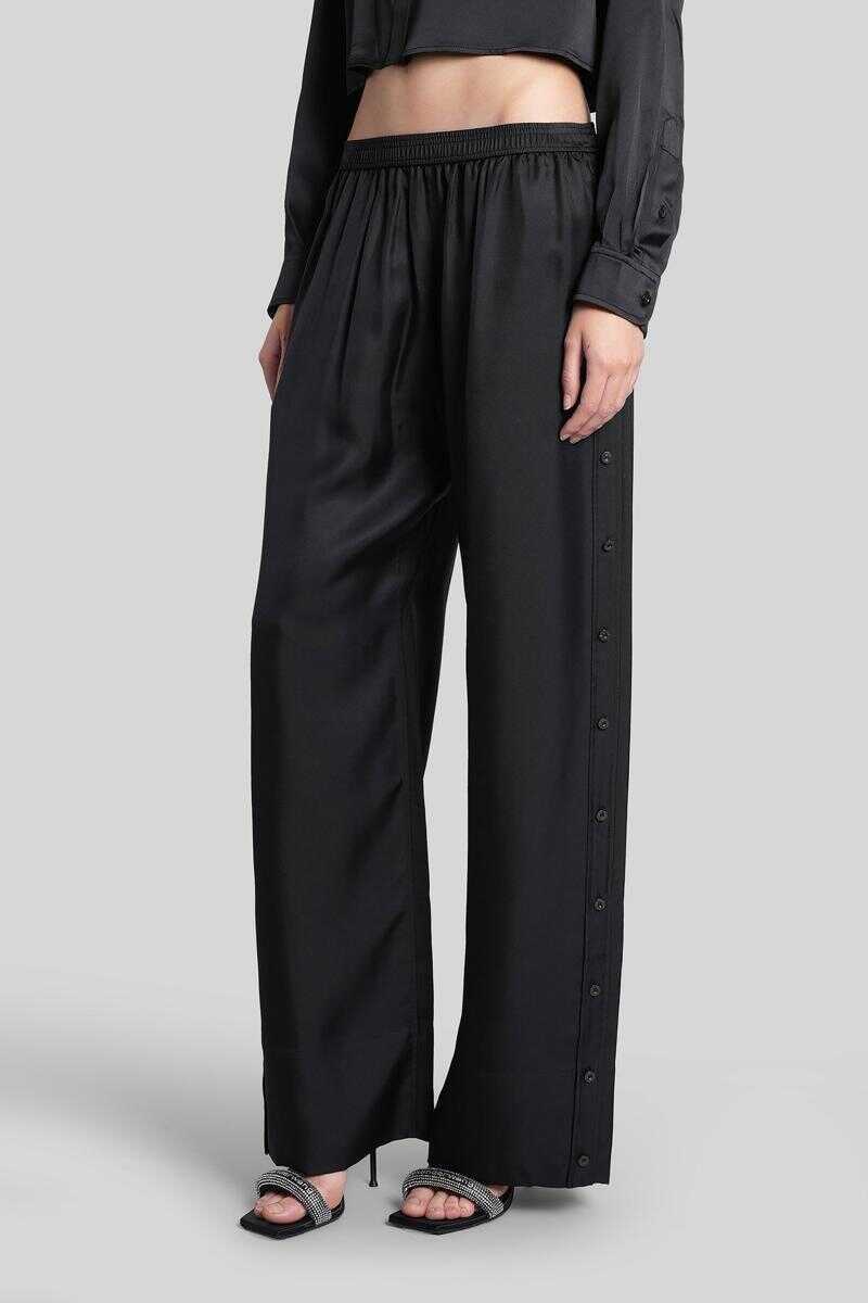 Pantaloni casual Alexander Wang Alexander Wang Pants Black Femei (BM 19304271) 4