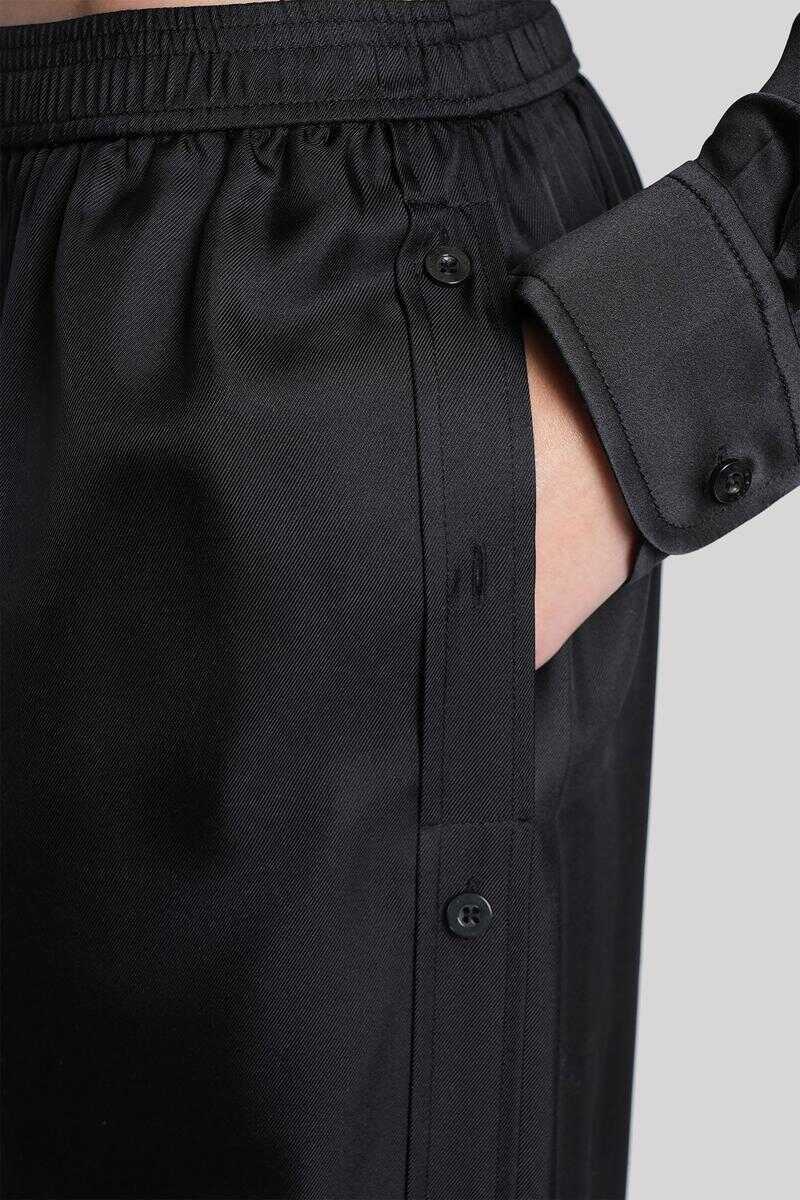 Pantaloni casual Alexander Wang Alexander Wang Pants Black Femei (BM 19304271) 5