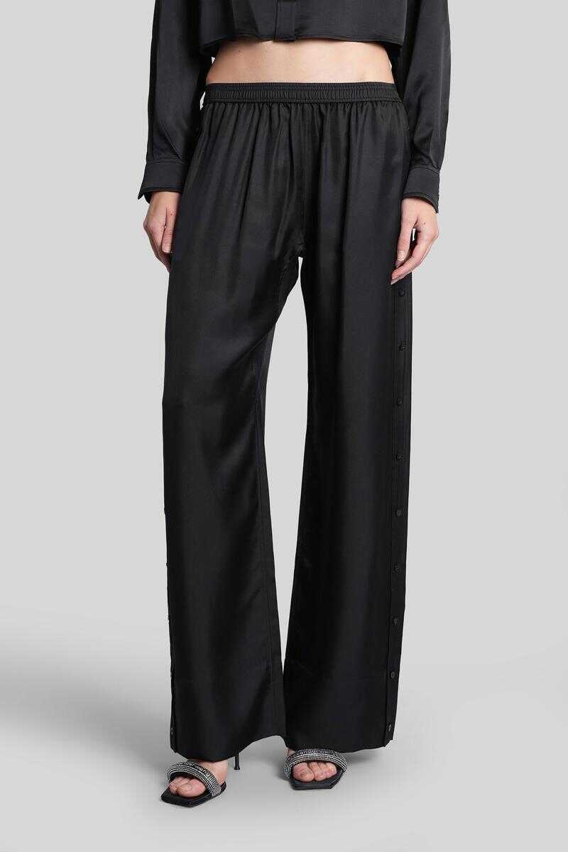 Pantaloni casual Alexander Wang Alexander Wang Pants Black Femei (BM 19304271) 1