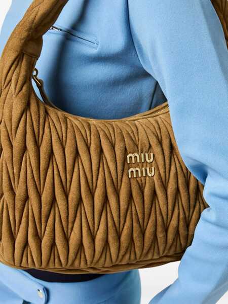 Genti de mana Miu Miu Miu Miu Handbags. Brown Femei (BM 19304292) 3