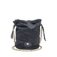Genti de umar Burberry Burberry Black Quilted Bucket Bag Femei