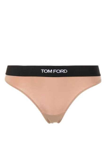 Chiloti Tom Ford Tom Ford Briefs With Elastic Band Beige Femei (BM 19304475) 1