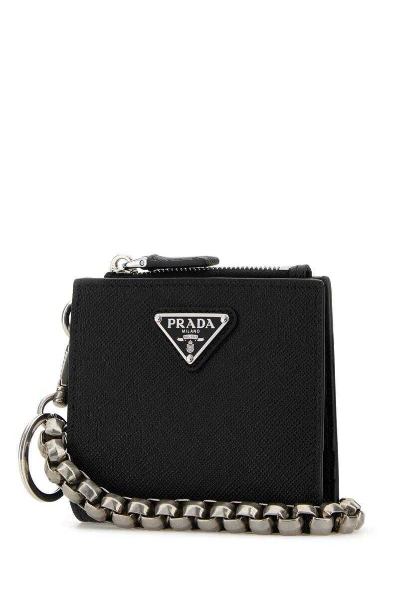 Portofele Prada Prada Wallets Black Barbati (BM 19304586) 2