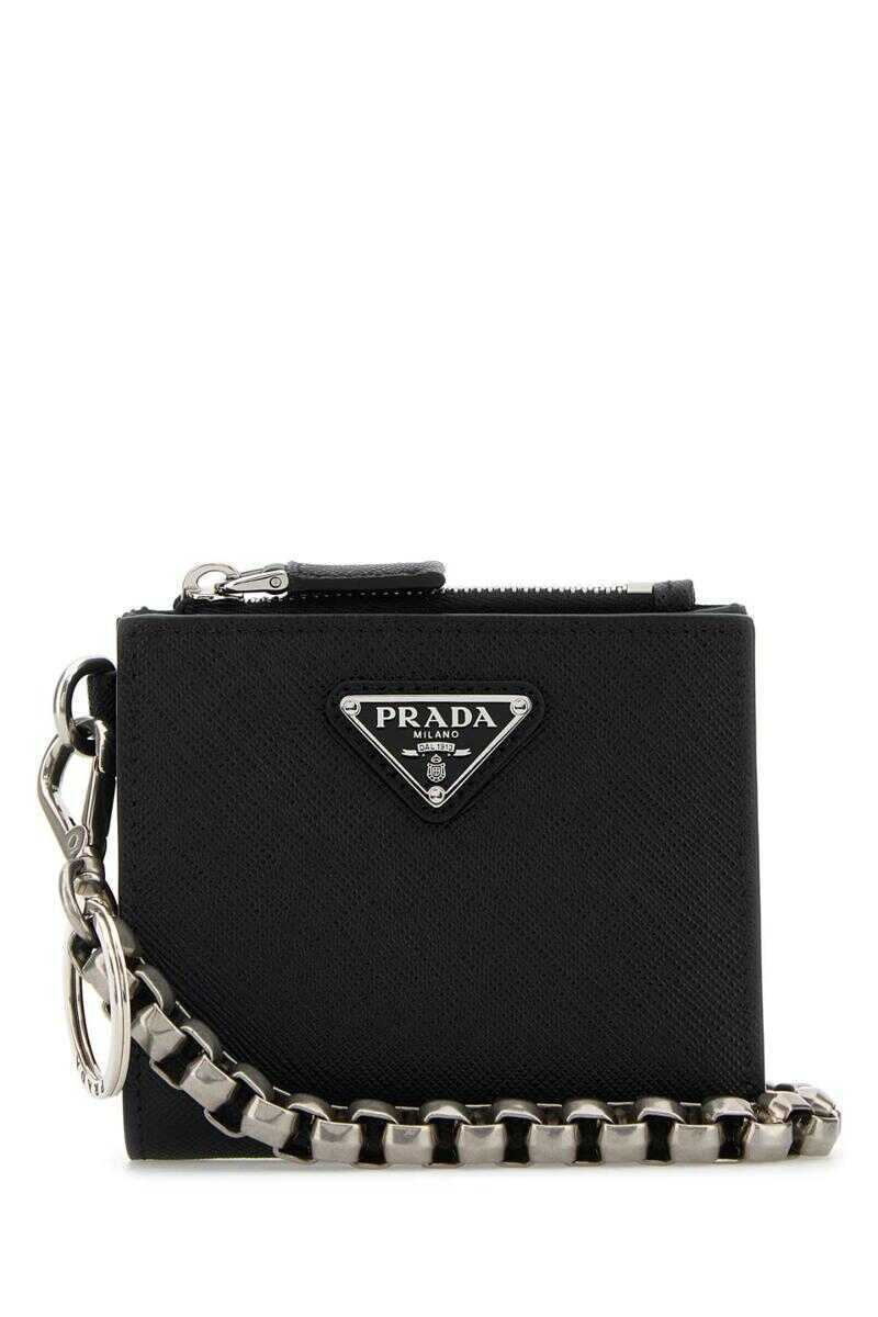 Portofele Prada Prada Wallets Black Barbati (BM 19304586) 1