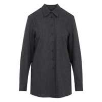 Camasi office Wool and cashmere "Auryn" shirt Femei