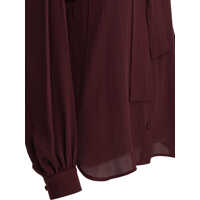 Camasi Dama - Camasi office Max Mara Silk charmeuse shirt Red Femei (BM 19304736) - B-mall.ro