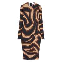 Rochii elegante Midi dress with Labirinto print Femei