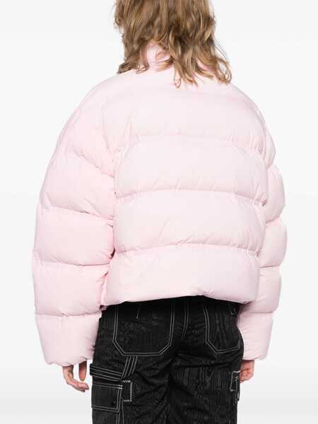 Jachete Alexander Wang Cropped Jacket With Logo PINK Femei (BM 19304801) 4