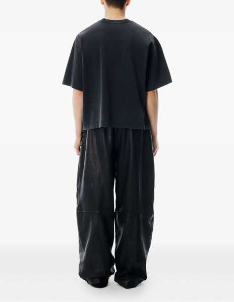 Tricouri Alexander Wang T-Shirt With Logo BLACK Femei (BM 19304807) 3