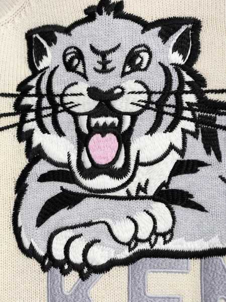 Cardigane Kenzo Kenzo Happy Tiger Cardigan WHITE Femei (BM 19304822) 5