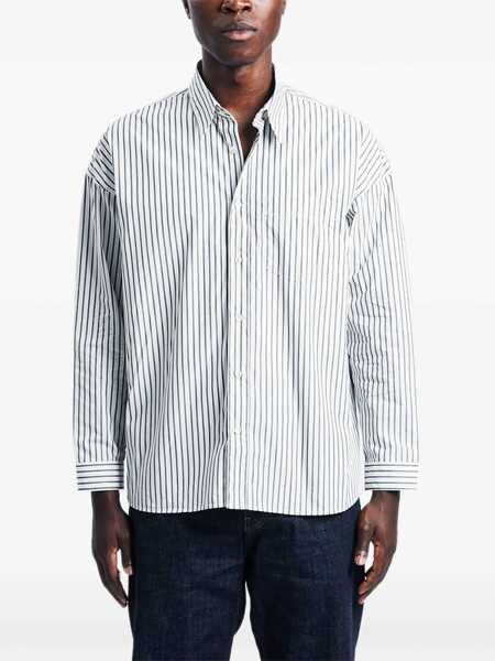 Camasi casual SUNFLOWER Striped Shirt CHARCOAL Barbati (BM 19304825) 3