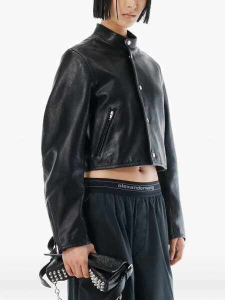 Pantaloni casual Alexander Wang Chino Pants BLACK Femei (BM 19304828) 4