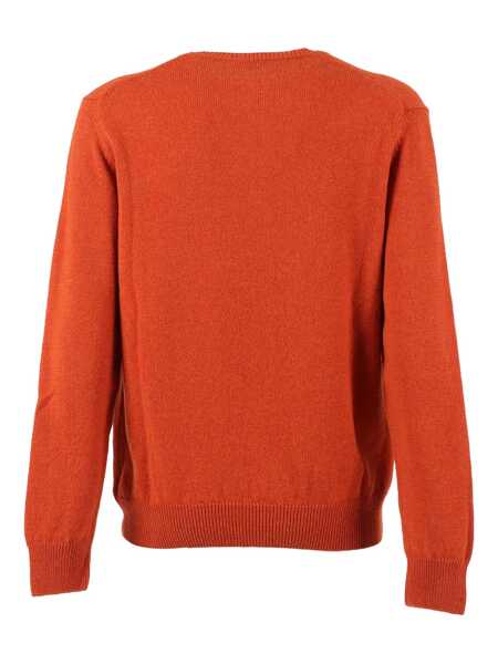 Pulovere SLOWEAR ZANONE CREW NECK SWEATER Orange Barbati (BM 19304841) 2