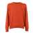 SLOWEAR ZANONE CREW NECK SWEATER Orange